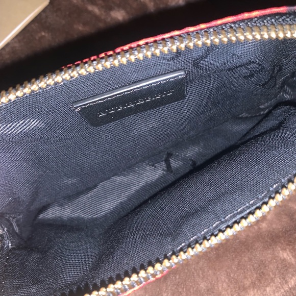 Burberry Rucksack Backpack Snake Pattern with Leather Trim & Matching Wallet - Picture 14 of 14